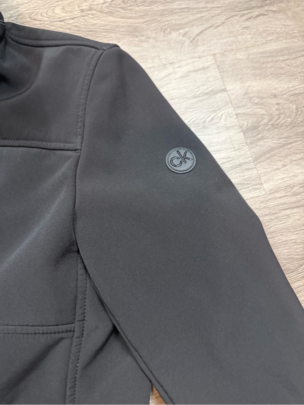 Calvin Klein Black Softshell Performance Jacket - Picture 8 of 15